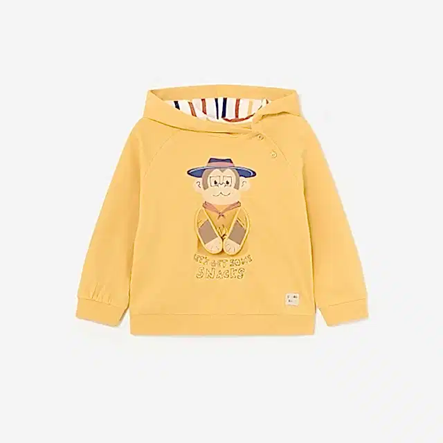 Mayoral Yazlık Erkek Bebek Uzun Kol S-shirt Sarı