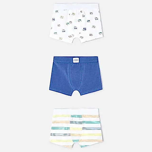 Mayoral Yazlık Erkek Boxer Külot 3'lü Set Mavi