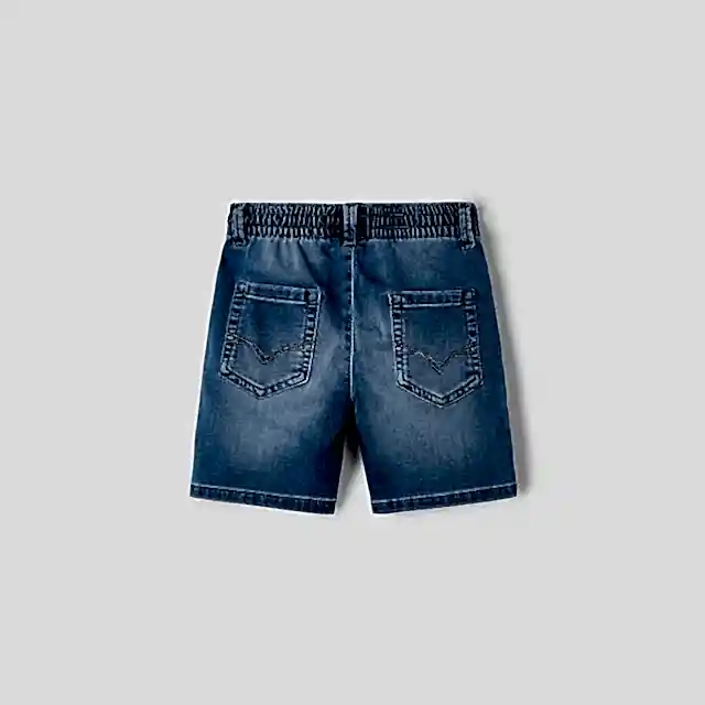 Mayoral Yazlık Erkek Denim Bermuda Mavi