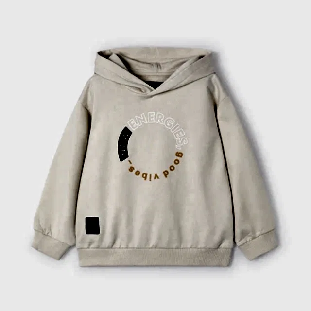 Mayoral Yazlık Erkek Kapşonlu S-shirt Bej