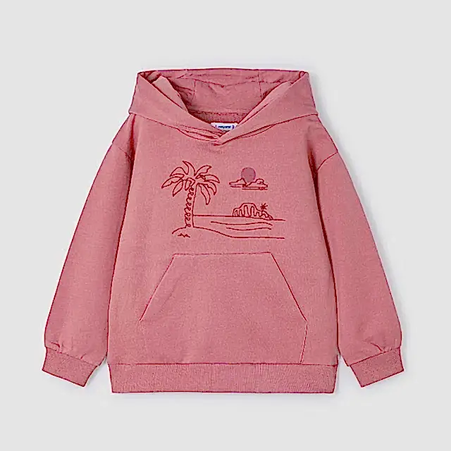 Mayoral Yazlık Erkek Kapşonlu S-shirt Kiremit