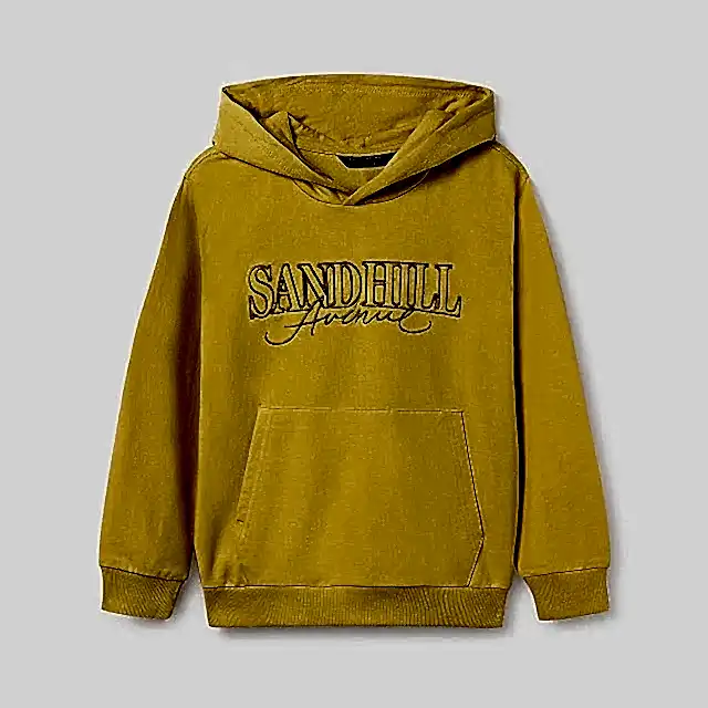 Mayoral Yazlık Erkek Kapşonlu S-shirt Sarı