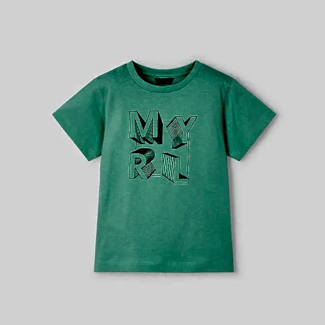 Mayoral Yazlık Erkek Kısa Kol T-shirt Yeşil