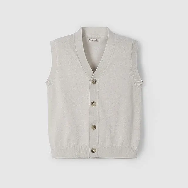 Mayoral Yazlık Erkek Örme Yelek Bej