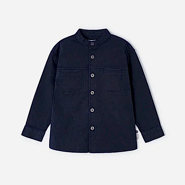 Mayoral Yazlık Erkek Uzun Kol Gömlek Ceket Lacivert