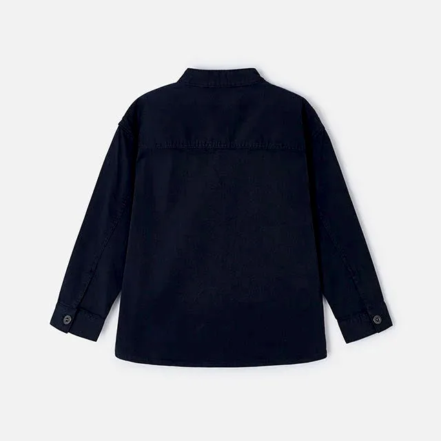 Mayoral Yazlık Erkek Uzun Kol Gömlek Ceket Lacivert