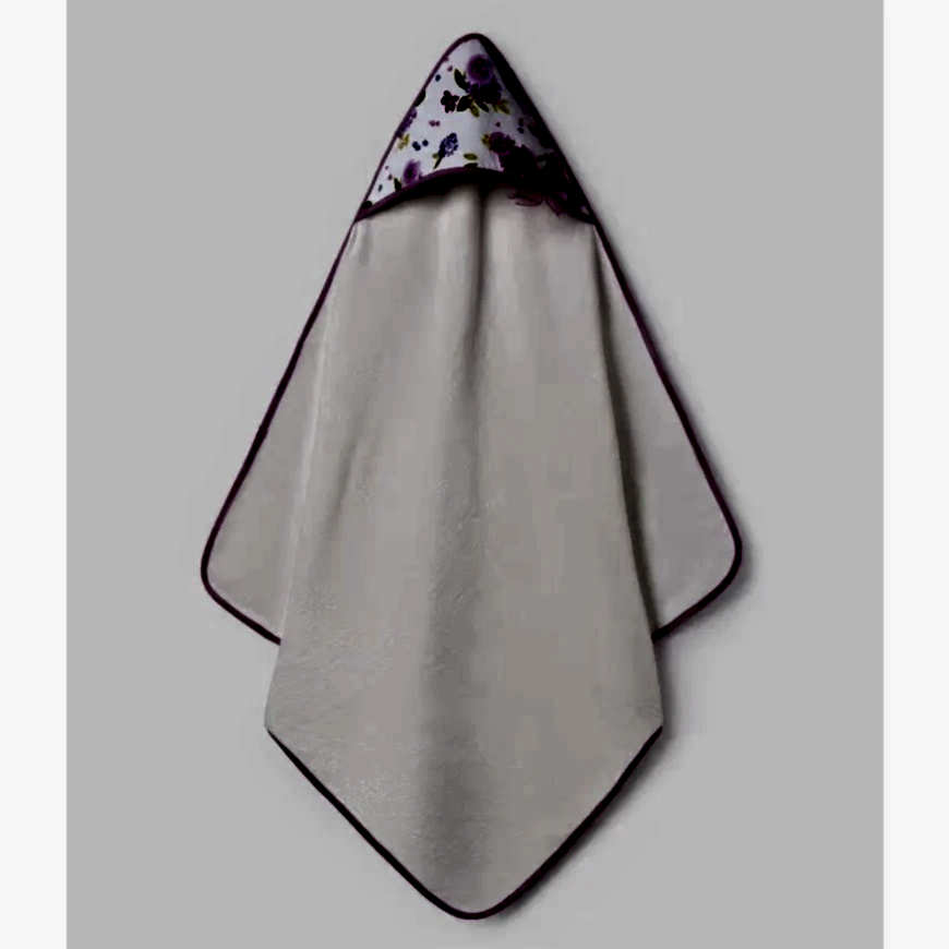 Mayoral Yazlık Kız Bebek Banyo Havlusu Ekru