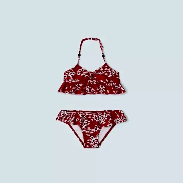 Mayoral Yazlık Kız Bikini Set Kırmızı
