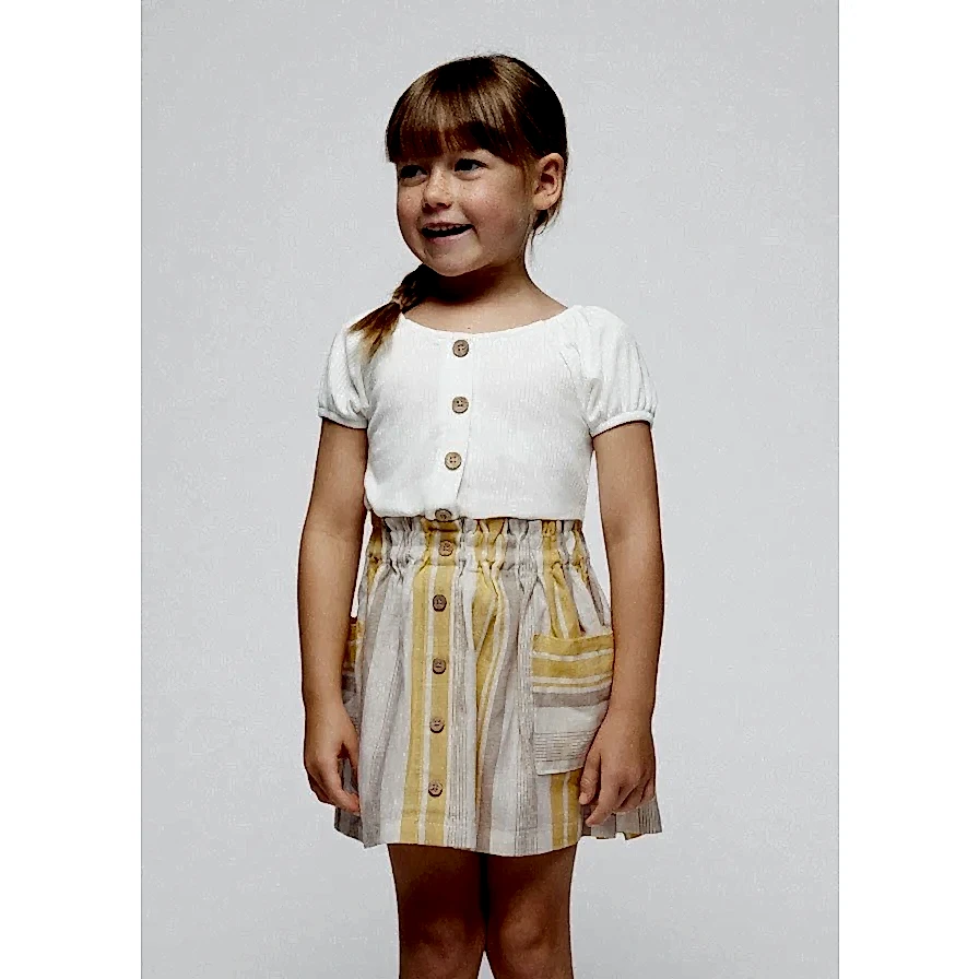 Mayoral Yazlık Kız Etek Sarı
