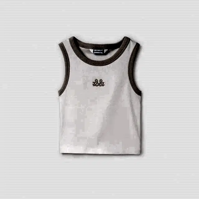 Mayoral Yazlık Kız Kolsuz Bluz Ekru