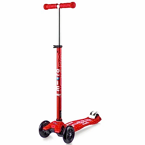 Micro Maxi Micro Deluxe 3 Tekerlekli Scooter Kırmızı