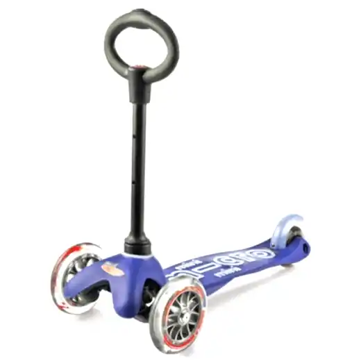 Micro Mini Micro 3in1 Deluxe 3 Tekerlekli Scooter Mavi