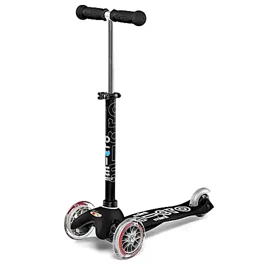 Micro Mini Micro Deluxe 3 Tekerlekli Scooter Siyah