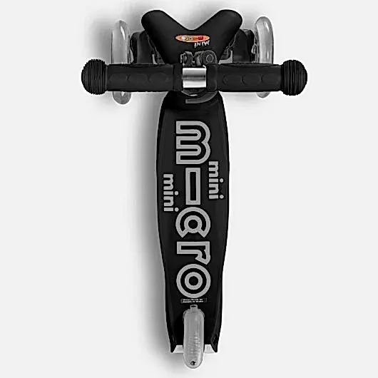 Micro Mini Micro Deluxe 3 Tekerlekli Scooter Siyah