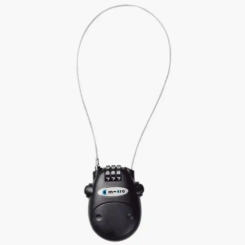 Micro Scooter Kilit - Siyah