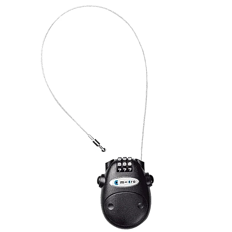 Micro Scooter Kilit - Siyah