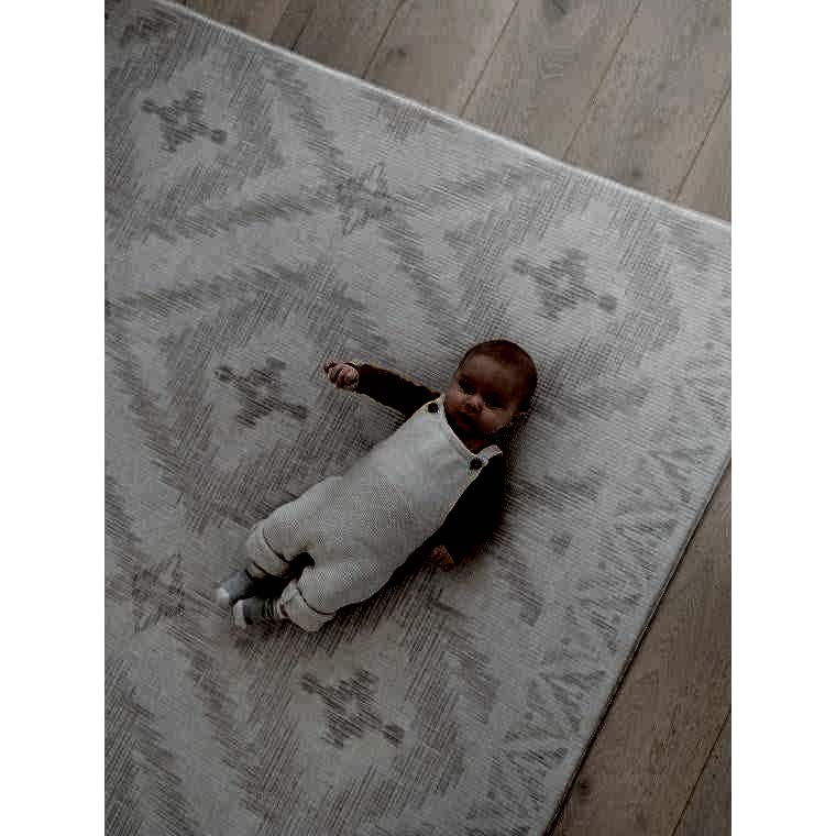 Mikro Australia Bebek Oyun Matı Aztec Ivory - Yuvarlak