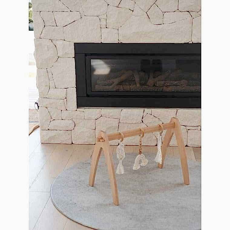 Mikro Australia Bebek Oyun Matı Scandinavian - Yuvarlak