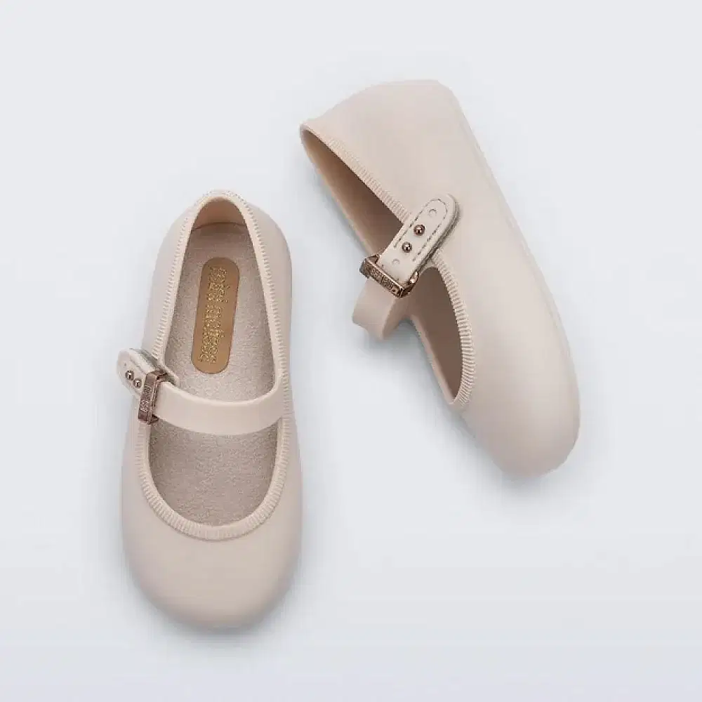 Mini Melissa Kız Bebek Soft Ballerina Babet Bej