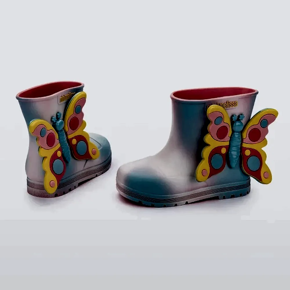 Mini Melissa Kız Bebek Welly Wonderland Bot Mavi
