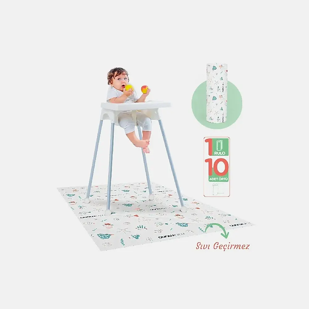 Minimono Aktivite Örtüsü Tekli Rulo - Deniz Canlıları STD