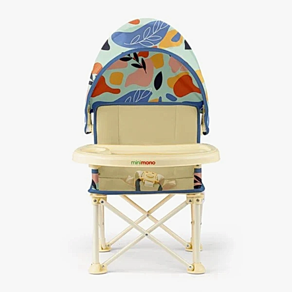 Minimono Tenteli Portatif Mama Sandalyesi- Flora
