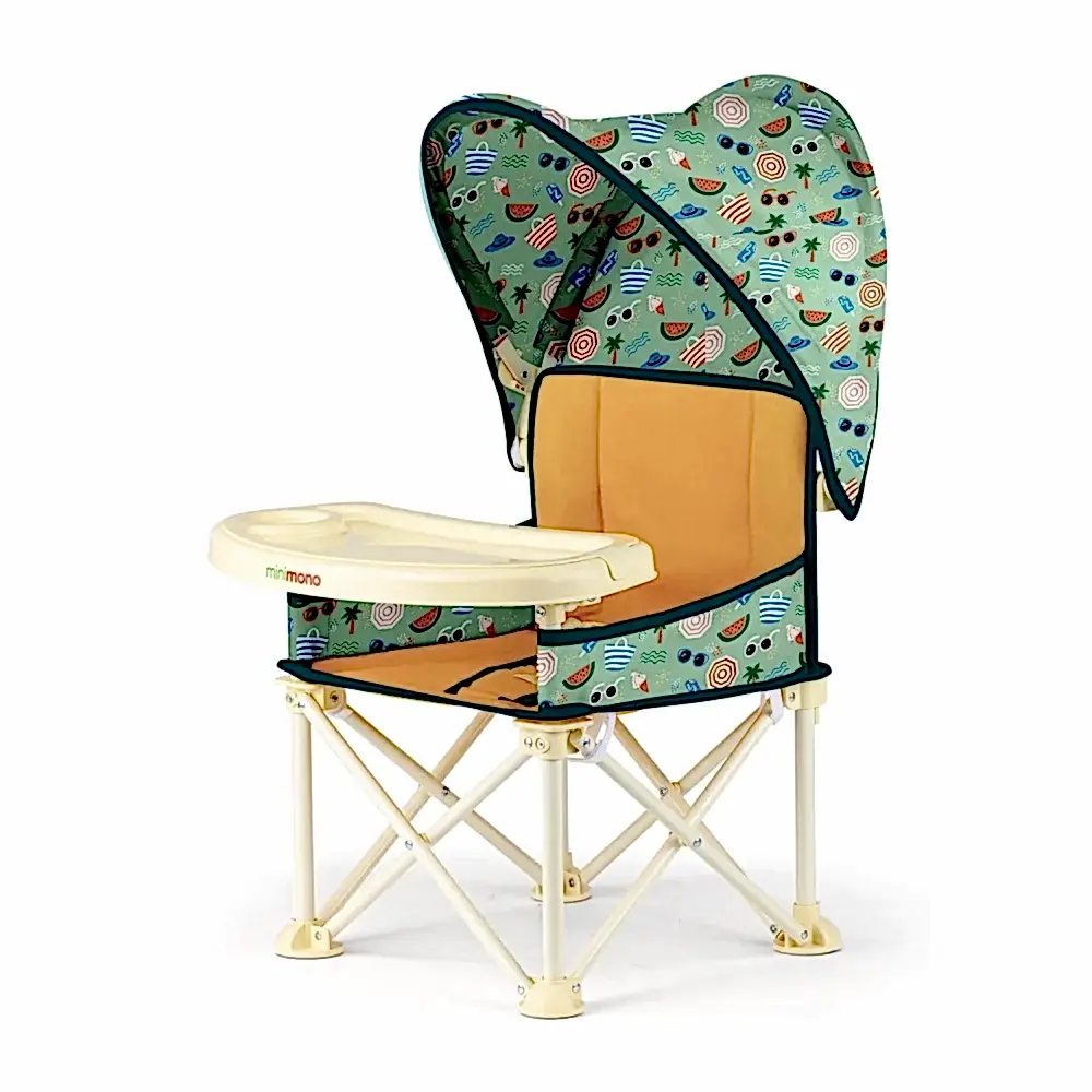 Minimono Tenteli Portatif  Mama Sandalyesi- Plaj