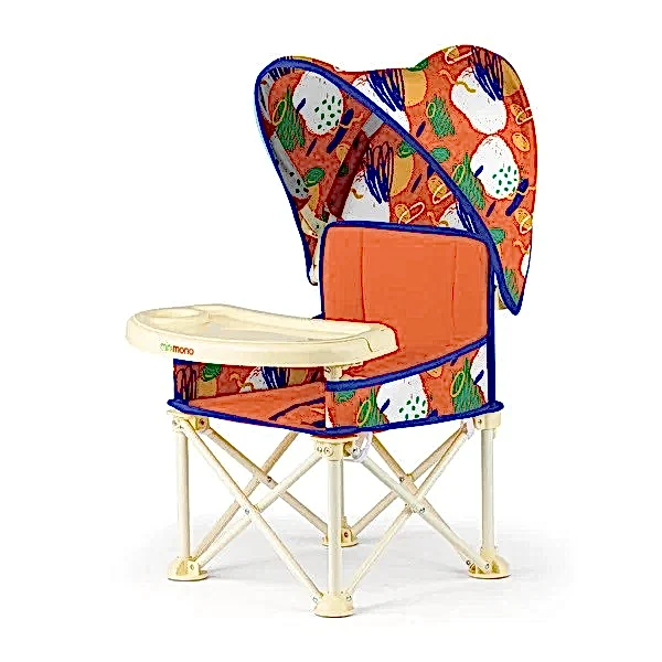 Minimono Tenteli Portatif  Mama Sandalyesi - Tuval