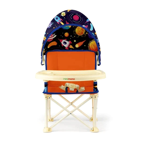 Minimono Tenteli Portatif Mama Sandalyesi - Uzay