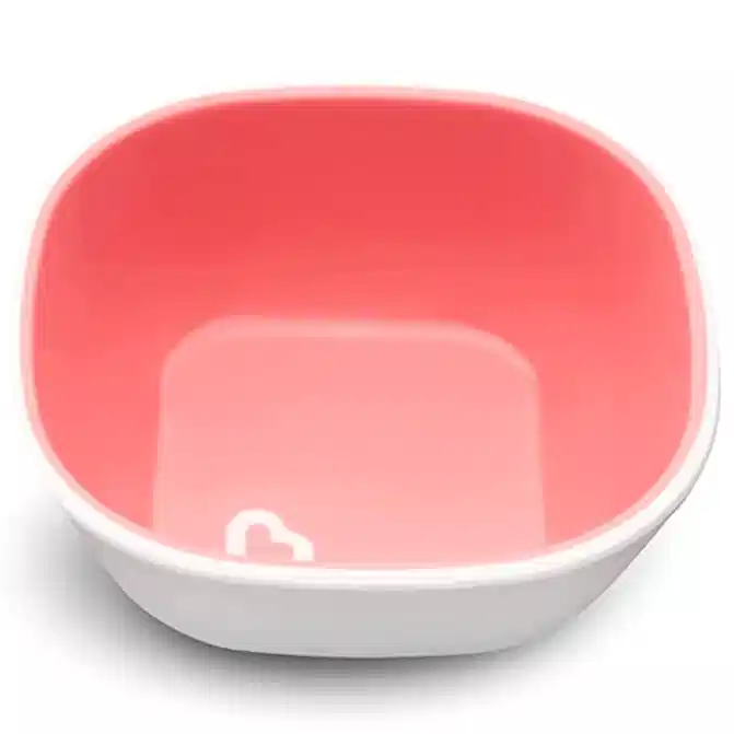 Munchkin 2'li Sıçramayı Engelleyen Kase  +6 Ay Pembe/ Mor