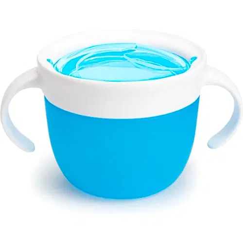 Munchkin Atıştırmalık Kabı Güvenli Kapatılabilir Kapaklı 12 Ay+ Mavi