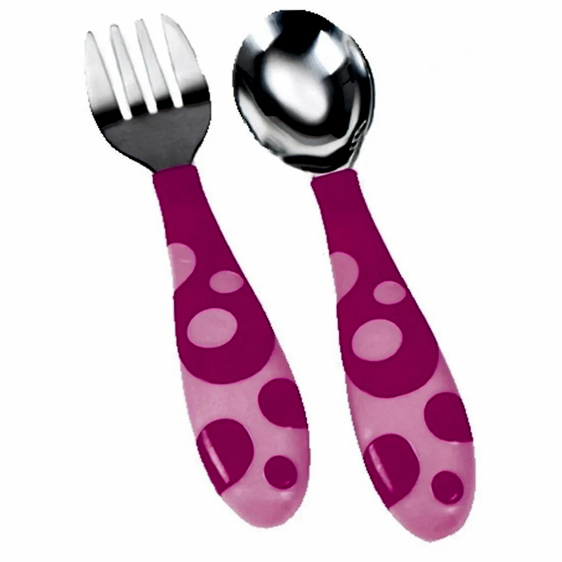 Munchkin Çocuk Çatal & Kaşık Seti 12 ay+ Pembe