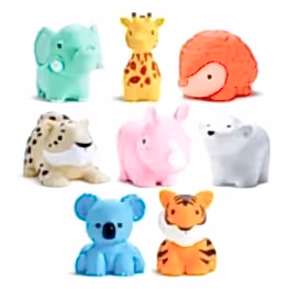 Munchkin Orman Hayvanları İle Banyo Fışkırtmaları 8'li Paket STD