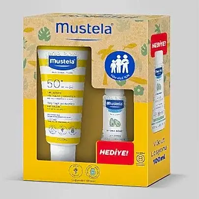Mustela Güneş Kremi SPF 50+ 200ml + Hydra Bebe Kofre STD
