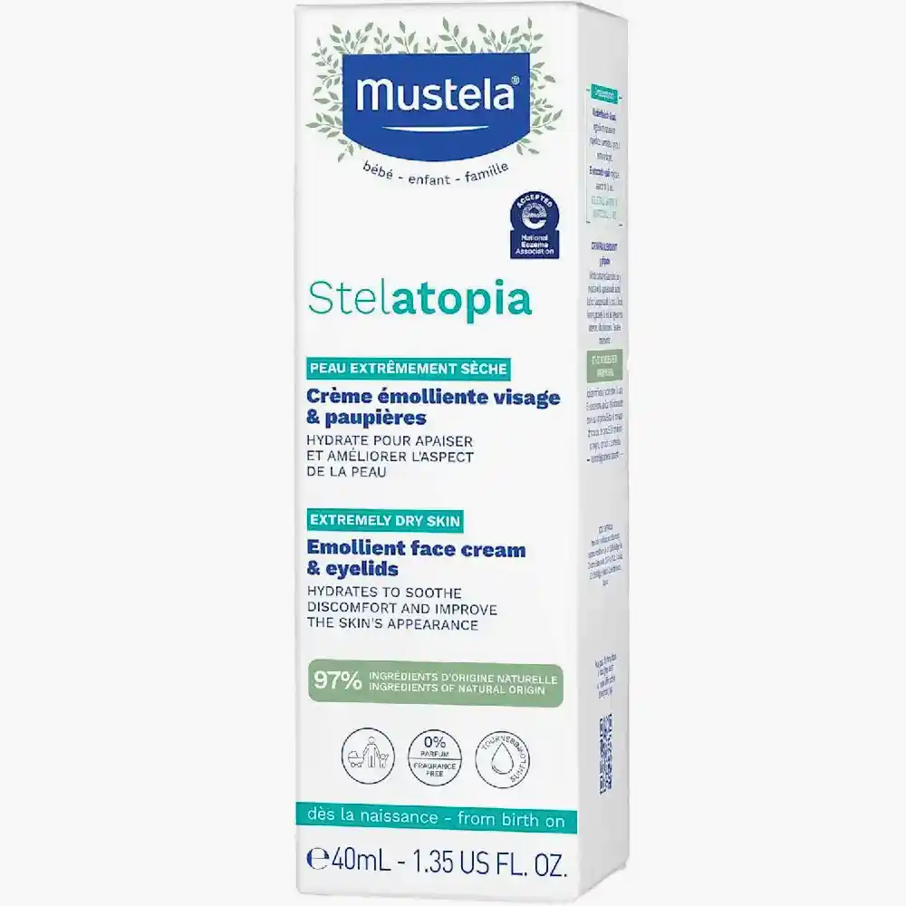 Mustela Stelatopia Emollient Yüz Kremi 40 ml