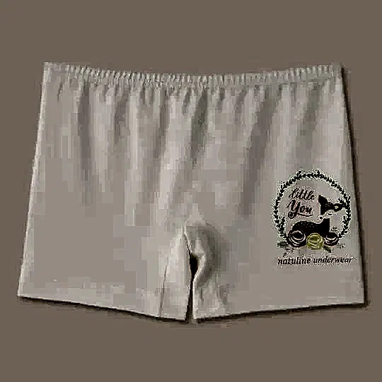 Natuline Organik Pamuklu Kız Çocuk Likralı 3 'lü Boxer- Little You Pembe