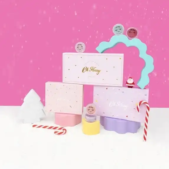 Oh Flossy Çocuk Doğal Simli Makyaj Seti - Under The Sea