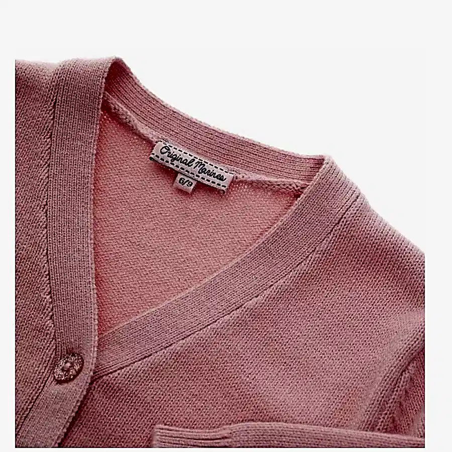 Original Marines Kız Bebek Hırka Pembe