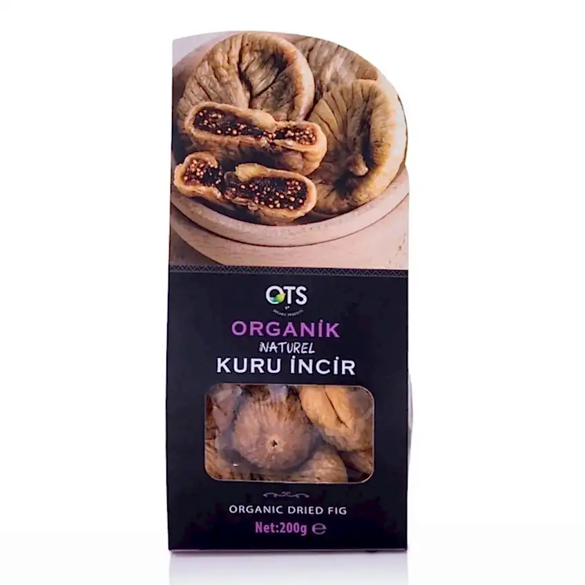 Ots Organik Naturel Kuru İncir 200 gr