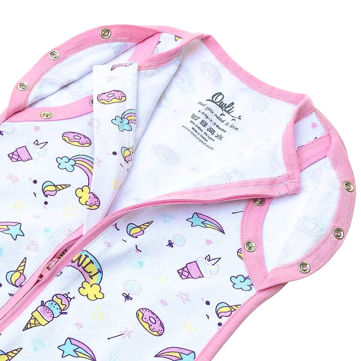 Owli Kundak Rainbow Pembe