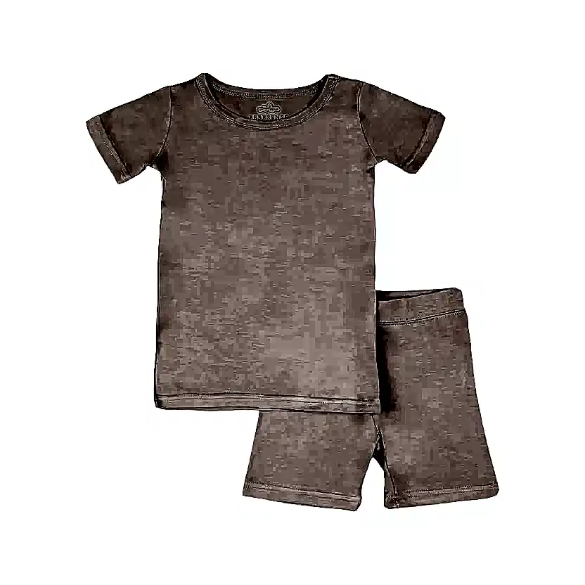 Bebesense Bambu Kısa Kollu Pijama Takımı Pembe