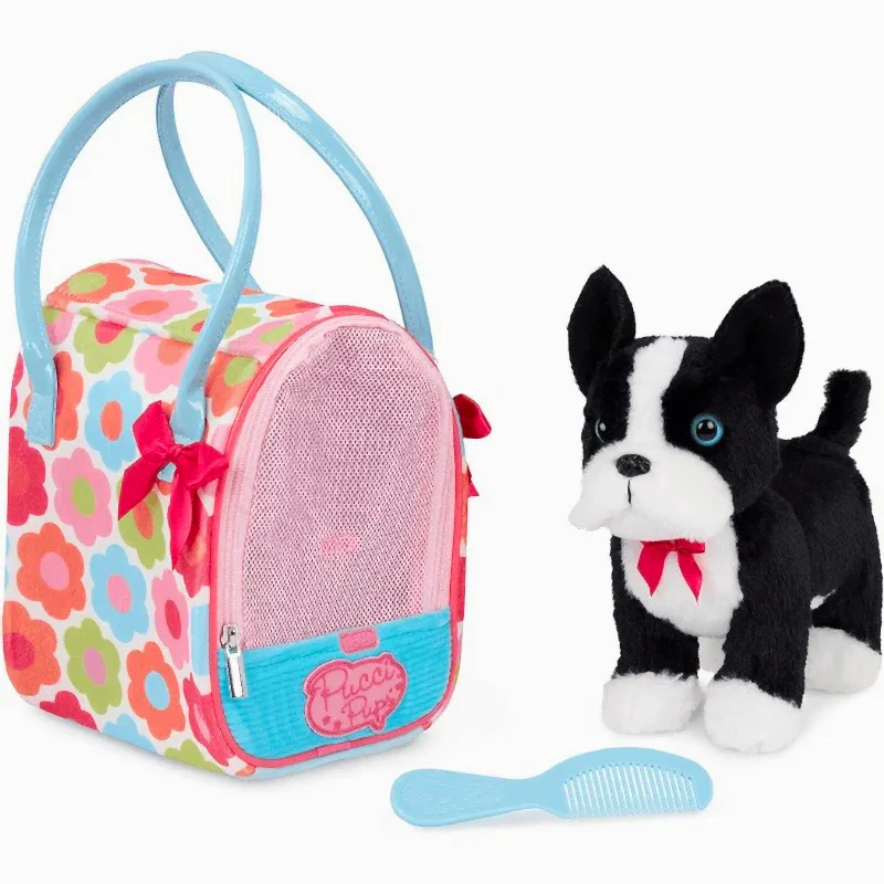 Pucci Pups Yavru Köpek ve Çiçekli Çanta STD