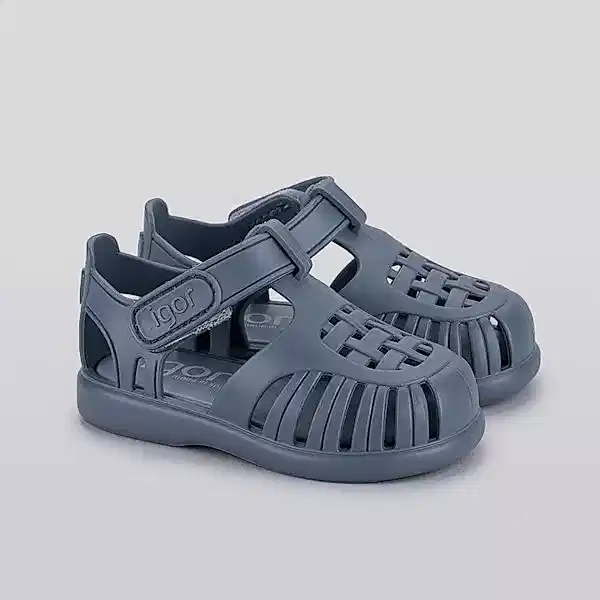 İgor Yazlık Çocuk Sandaleti Tobby Solid - Azul Mavi