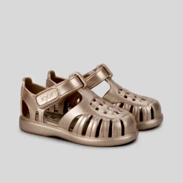 İgor Yazlık Çocuk Sandaleti Tobby Nacar - Platino Platinum