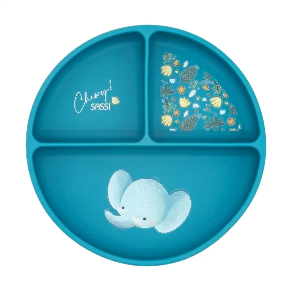 Sassi Superlab Vakumlu Silikon Tabak - Bilge Fil