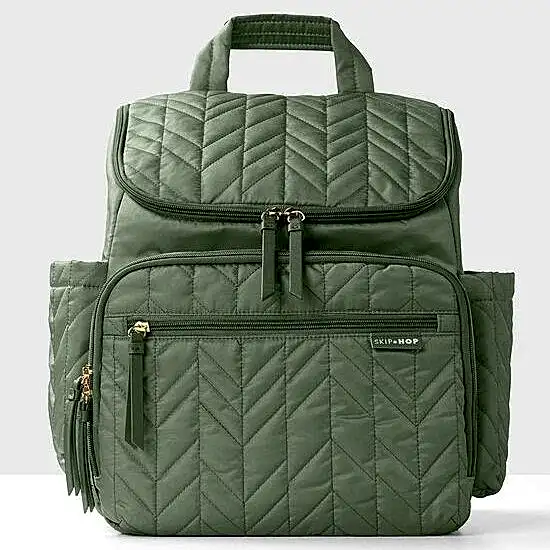 Skip Hop Forma Bebek Bakım Sırt Çantası Yeşil Yeşil