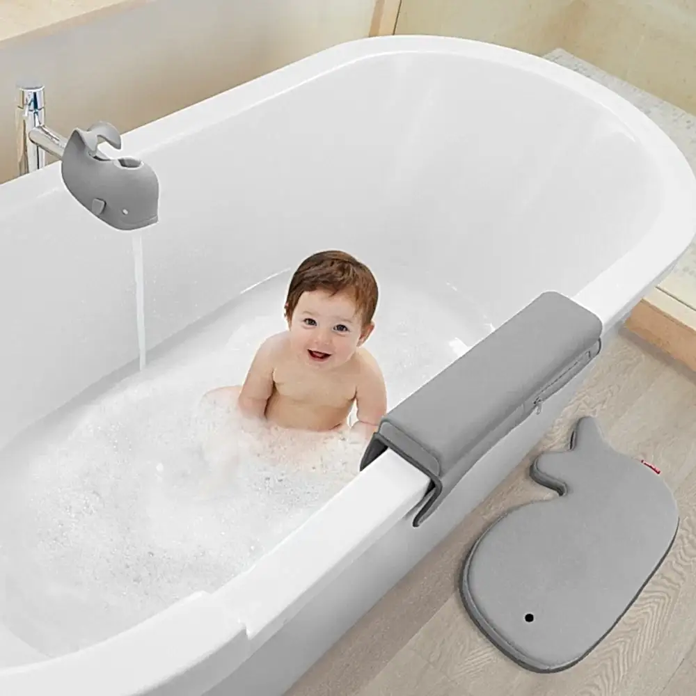 Skip Hop Moby 4'lü Banyo Seti - Gri