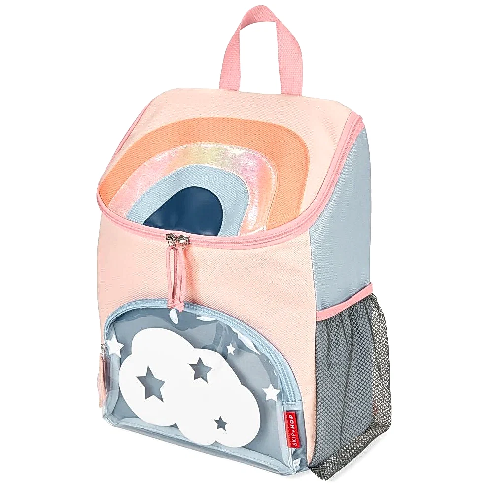 Skip Hop Spark Style Büyük Sırt Çantası Gökkuşağı Pembe