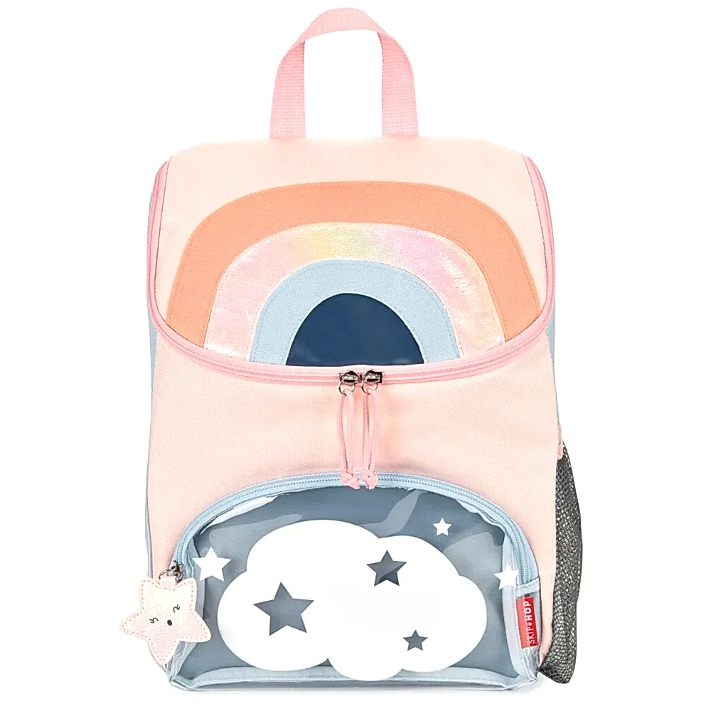Skip Hop Spark Style Büyük Sırt Çantası Gökkuşağı Pembe