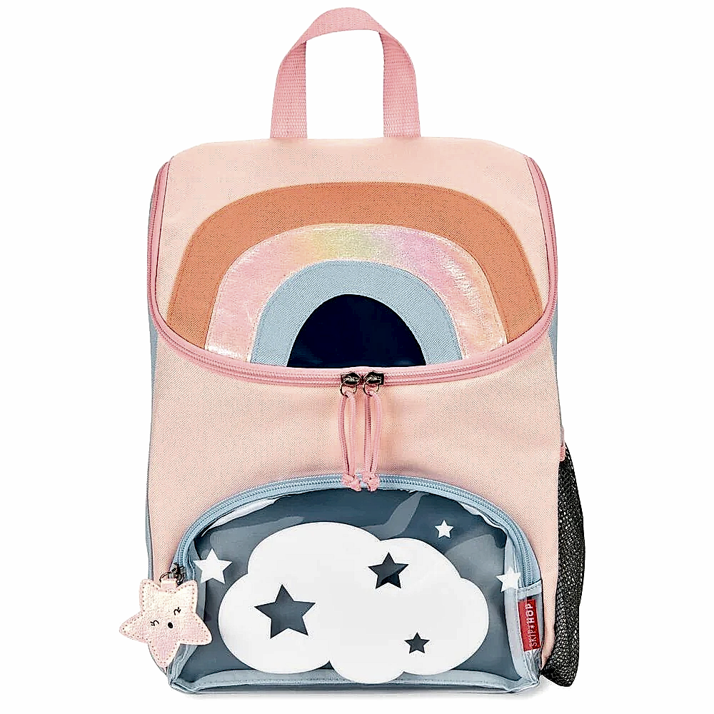 Skip Hop Spark Style Büyük Sırt Çantası Gökkuşağı Pembe